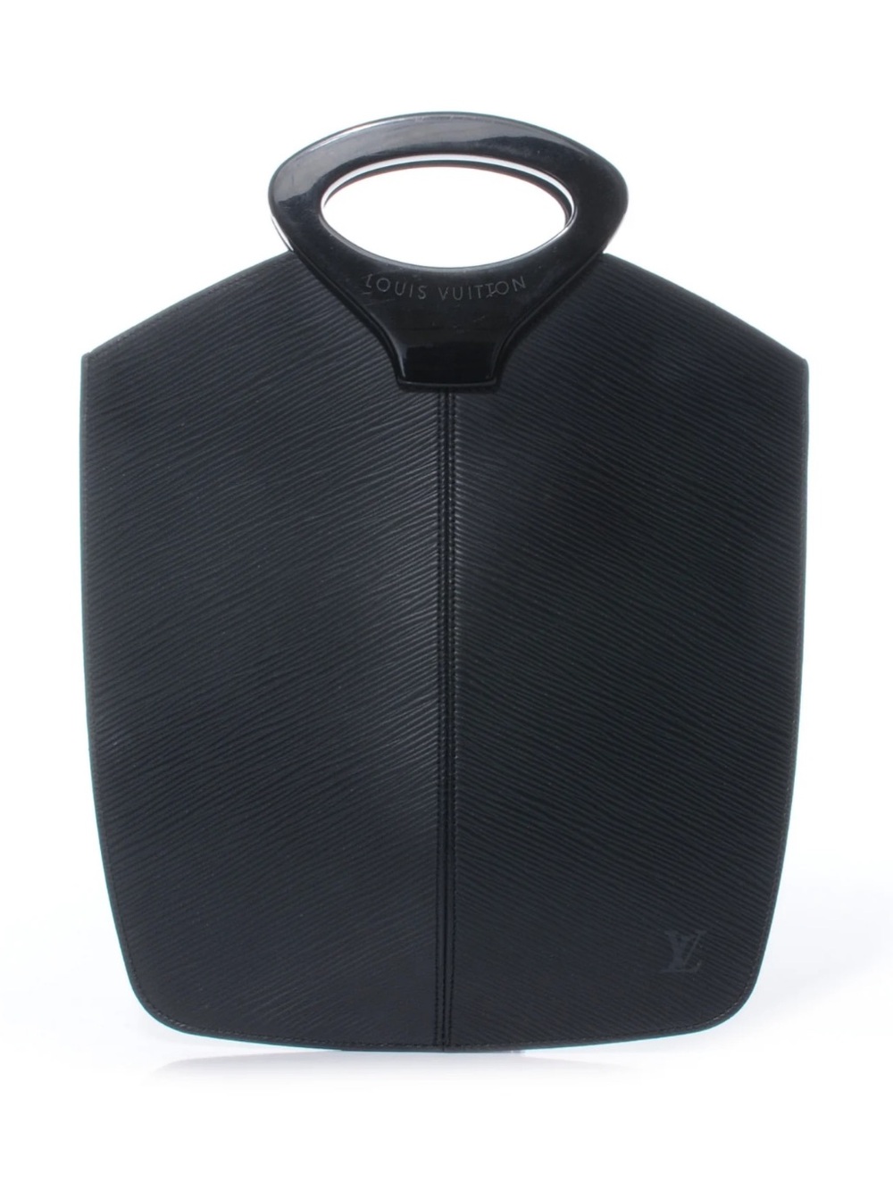 LOUIS VUITTON Epi Demi Lune Tote Black